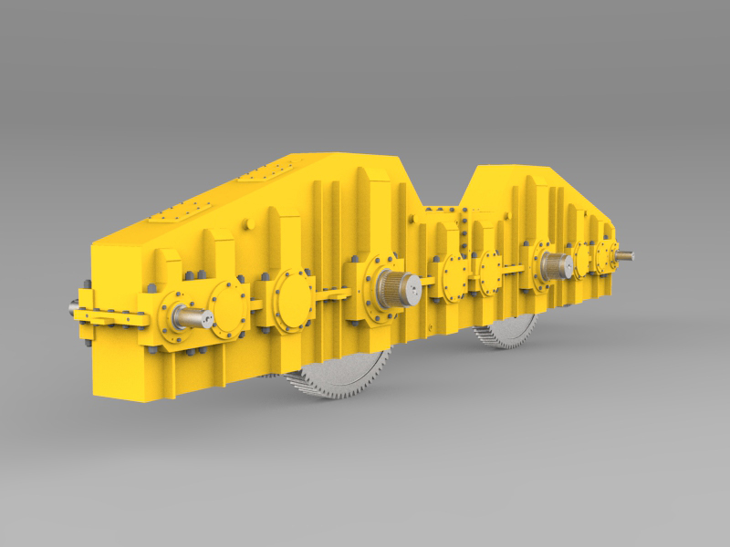 冶金专用一字型减速机 Metallurgical Line-Shaped Gearbox