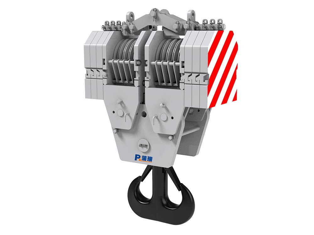 履带吊钩组（工程起重机吊钩组） Crawler hook block