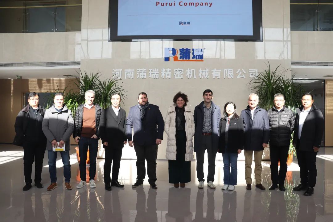 跨越山海，共话未来--欧洲国际友人莅临蒲瑞参观交流