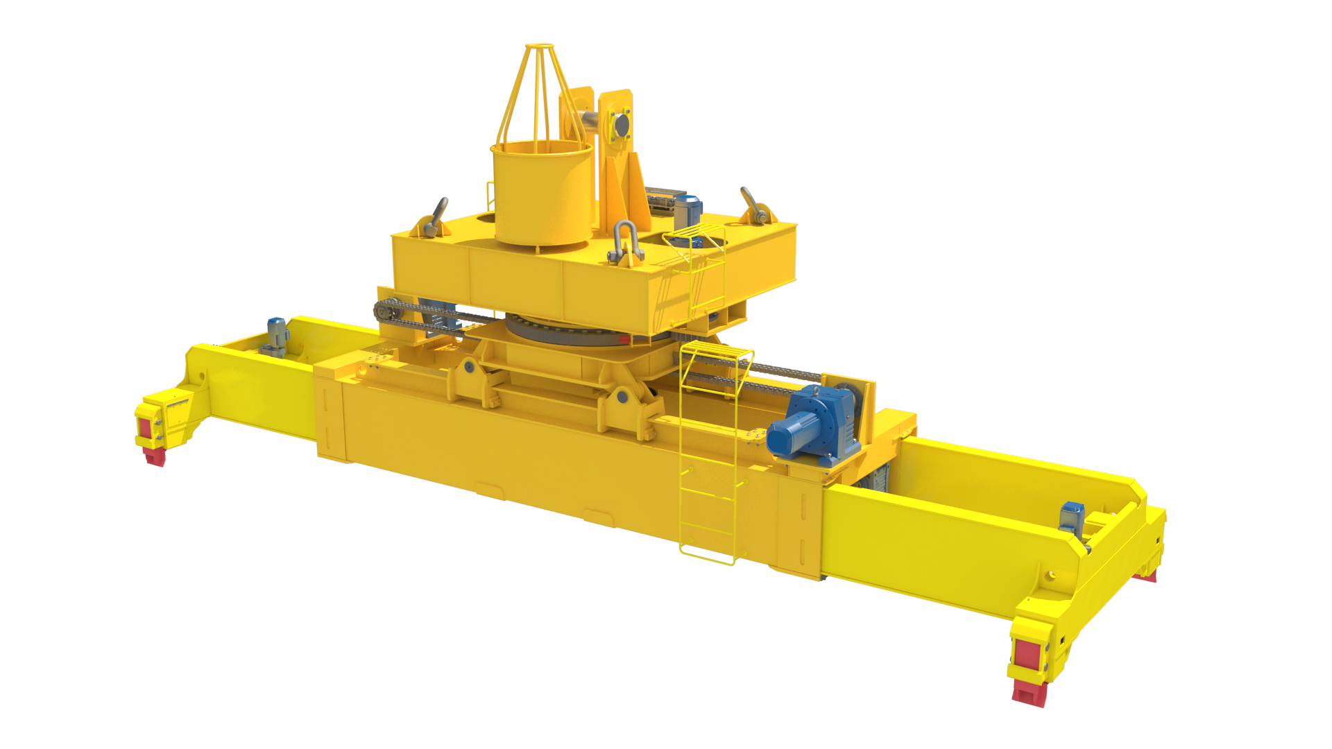 平移旋转伸缩式集装箱吊具 Translating-Rotating-Telescopic Container Spreaders