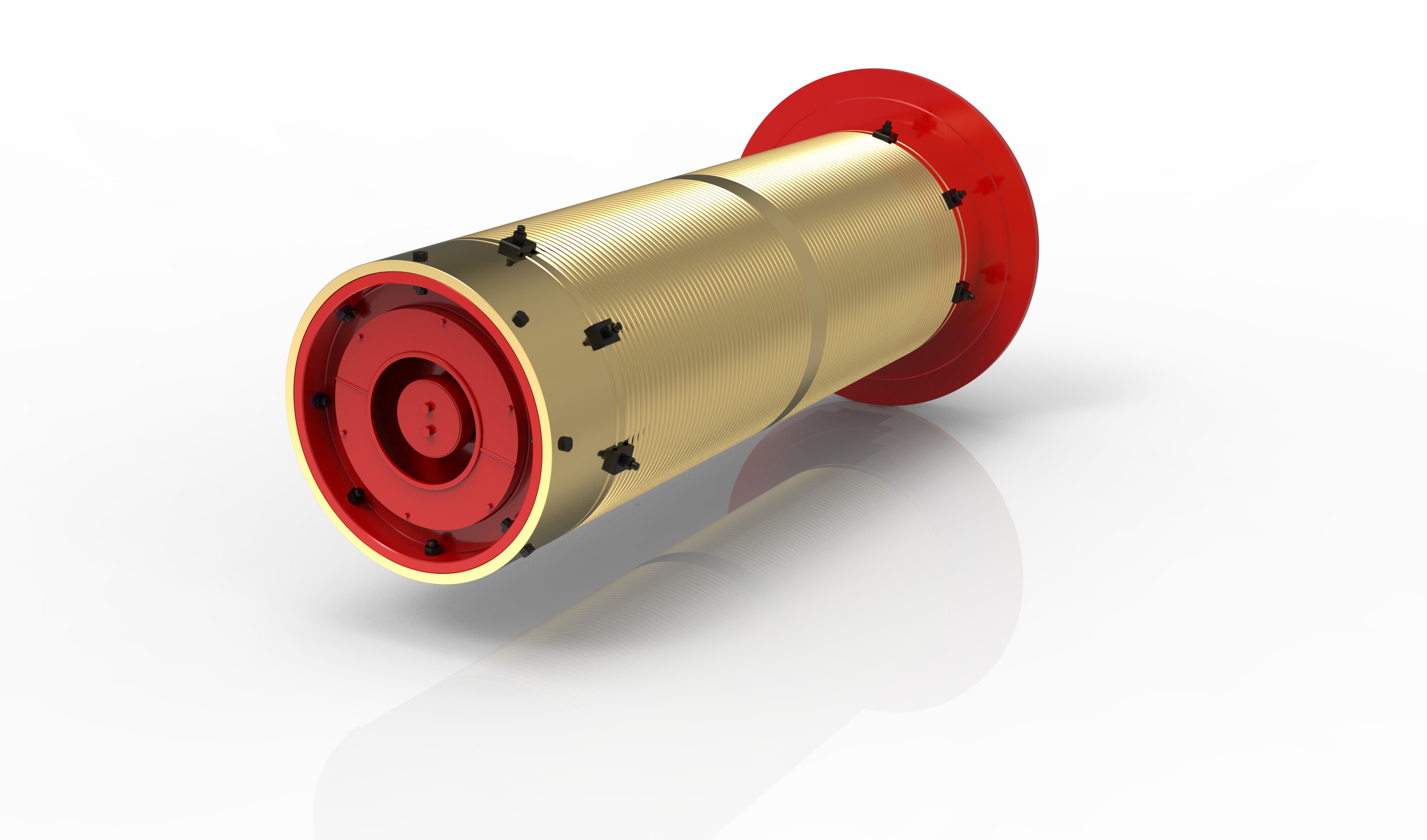 制动卷筒组 Brake drum assembly